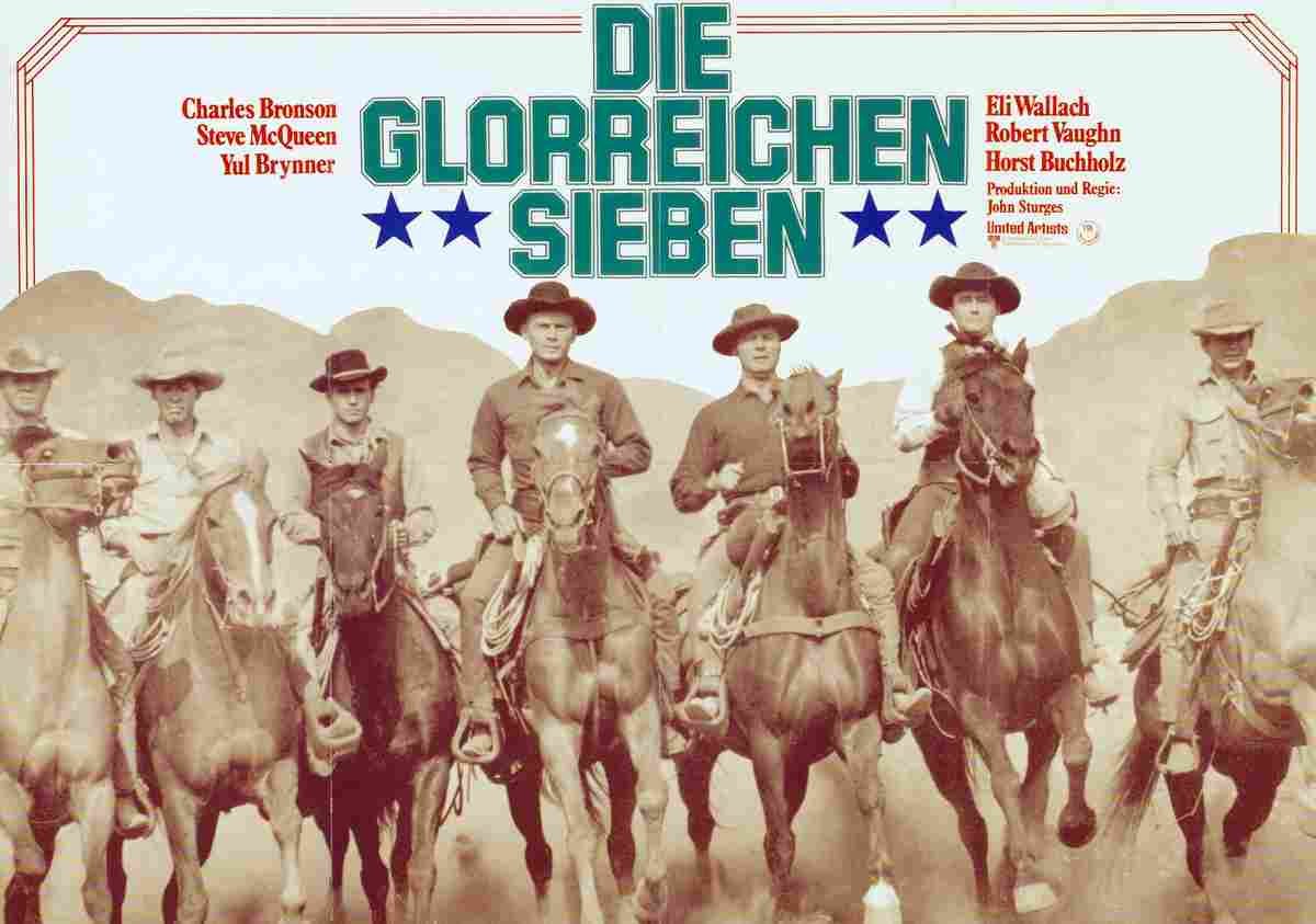 Magnificent Seven The 05  film star poster A4 Photo Print