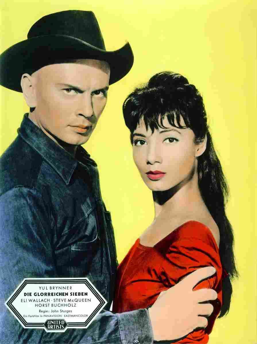 Magnificent Seven The 12  film star poster A4 Photo Print