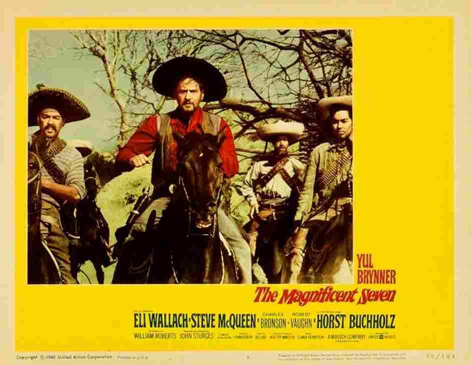 Magnificent Seven The 22  film star poster A4 Photo Print