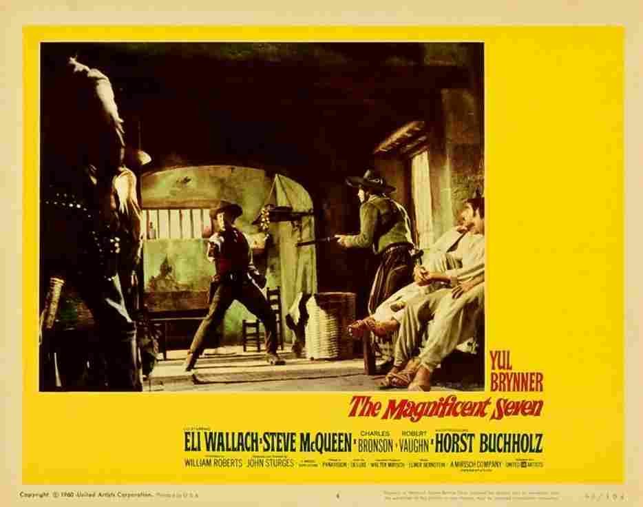 Magnificent Seven The 23  film star poster A4 Photo Print