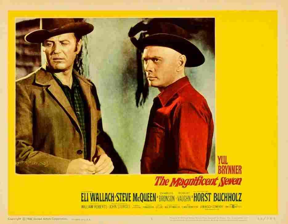 Magnificent Seven The 24  film star poster A4 Photo Print
