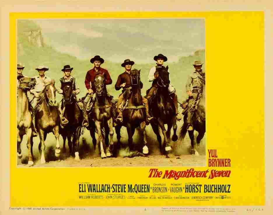 Magnificent Seven The 25  film star poster A4 Photo Print