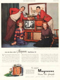 Magnovox Big 1950s Vintage Retro Advert Poster