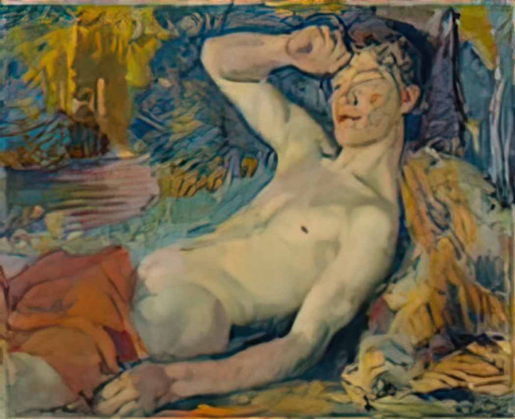 Magnus Enckell enckell magnus 1870 1925 1914 fauno Art A4 Photo Print