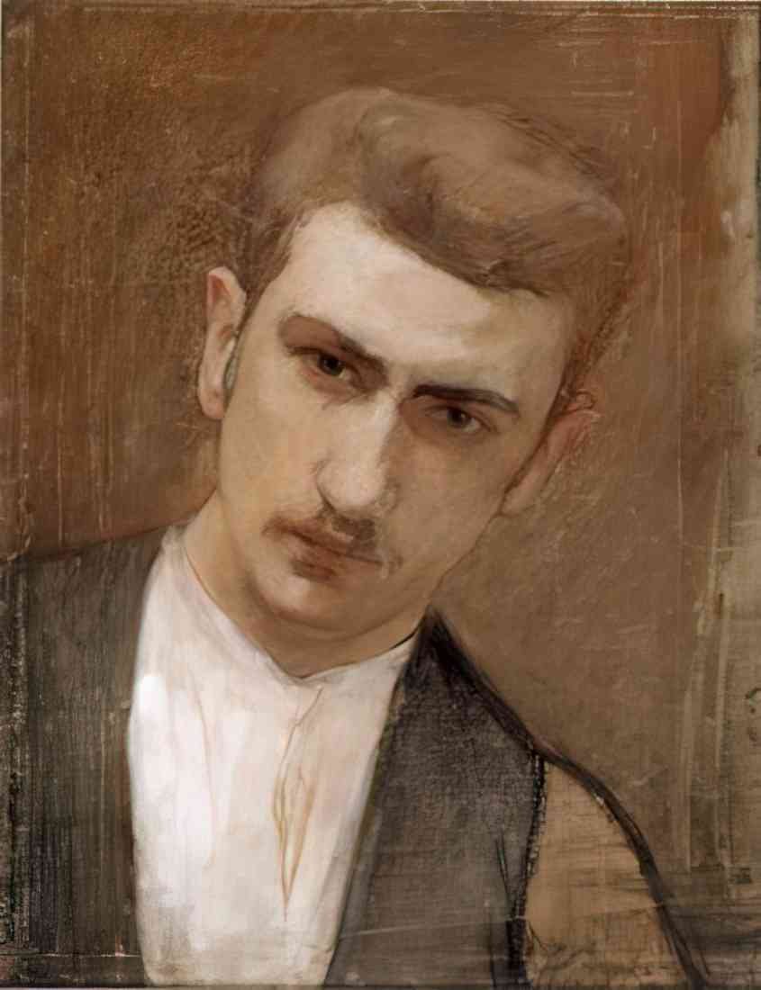 Magnus Enckell magnus enckell self portrait A4 Photo Print