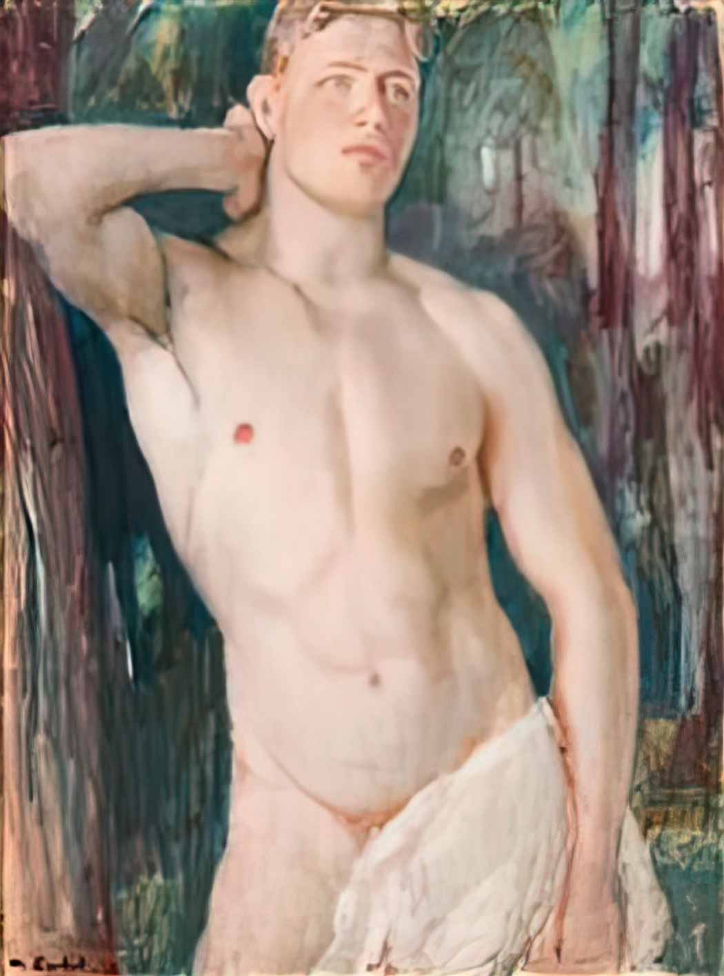 Magnus Enckell magnus enckell young nude male Art A4 Photo Print