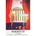 Magritte Paris Art Exhibition Vintage Retro Advert Poster A4 Photo Print