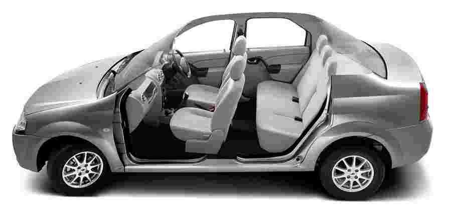 MahindraVerito 4738 8 Car A4 Photo Print