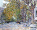 Main Street, East Hampton by Hassam Impressionism American A4 Photo Print