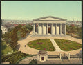 Main building Girard College Philadelphia Vintage A4 Photo Print