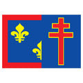 Maineetloire Dep Flag N2961 A4 Photo Print