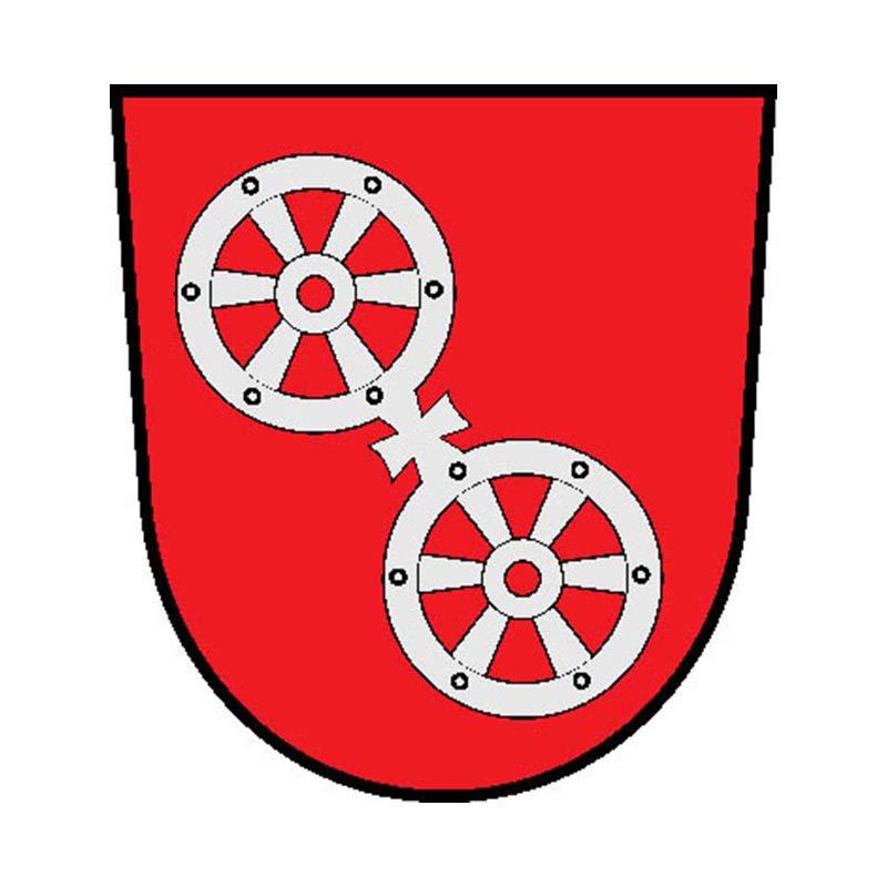 Mainz City Coat Of Arms N3887 A4 Photo Print
