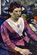 Maire Henry by Gauguin Impressionism A4 Photo Print