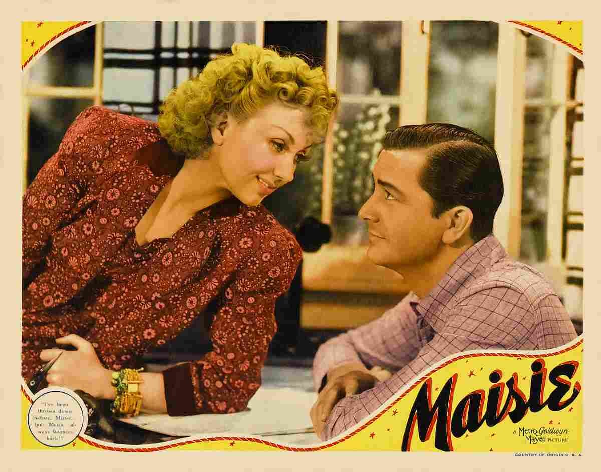 Maisie 02  film star poster A4 Photo Print