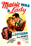 Maisie Was a Lady 01  film star poster A4 Photo Print