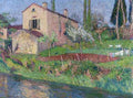 Maison De Marie Louise En Printemps A Labastide Du Vert A4 Photo Print