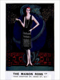 Maison Ross Art Deco Fashion Advert 1920s Vintage Retro Advert Poster A4 Photo 