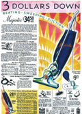 Majestic Vacuum Cleaner Vintage Retro Advert Poster A4 Photo Print