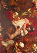 Makart Hans Abundantia The Gifts Of The Earth 5 crop A4 Photo Print
