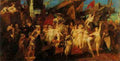 Makart Hans Der Einzug Karls V In Antwerpen Entwurf 5 A4 Photo Print