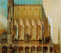 Makart Hans Gotische Grabkirche St Michael Seitenansicht 5 A4 Photo Print