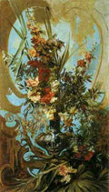 Makart Hans Grosses Blumenstuck 5 A4 Photo Print