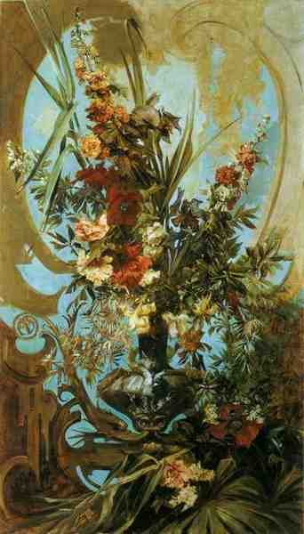 Makart Hans Grosses Blumenstuck 5 A4 Photo Print