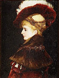 Makart Hans Portrait De Femme En Costume D Apparat 5 A4 Photo Print