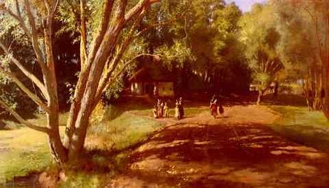 Makowsky Constantin Jegorovich Summer Afternoon A4 Photo Print