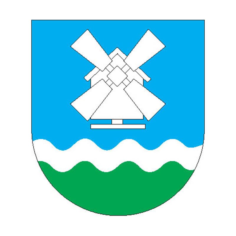 Maksa Vald Coat Of Arms 2463 A4 Photo Print