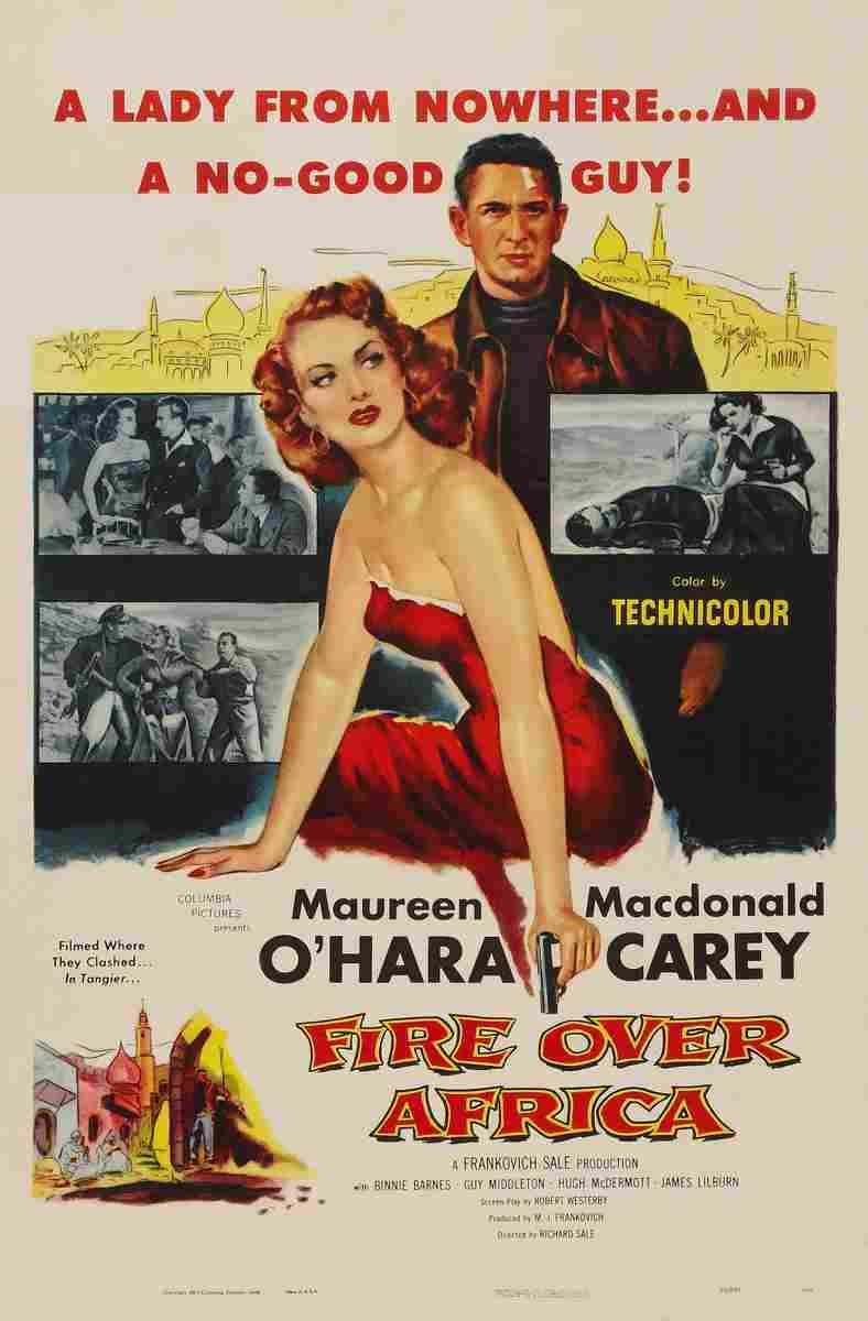 Malaga 1954 01  film star poster A4 Photo Print