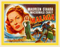 Malaga 1954 02  film star poster A4 Photo Print