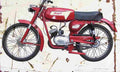 Malaguti GAM16 1972 Aged Vintage A4 Photo Print