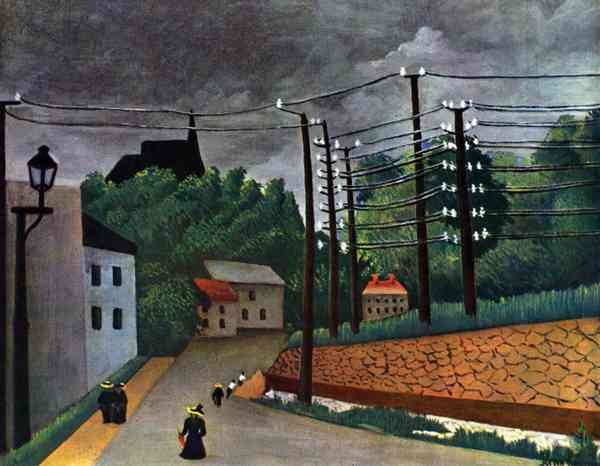 Malakoff by Henri Rousseau A4 Photo Print