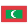 Maldives Flag N1742 A4 Photo Print