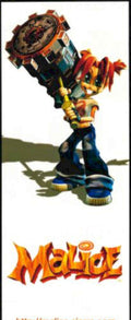 Malice Hammer Character Vintage Retro Advert Poster A4 Photo Print
