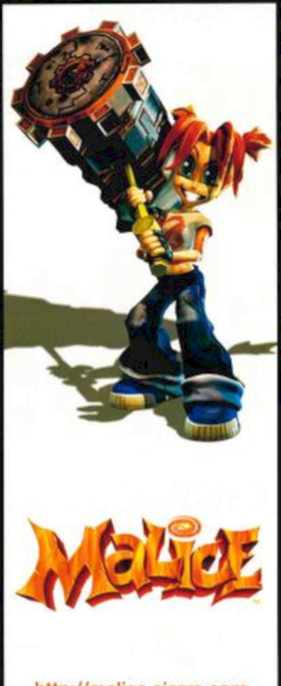 Malice Hammer Character Vintage Retro Advert Poster A4 Photo Print