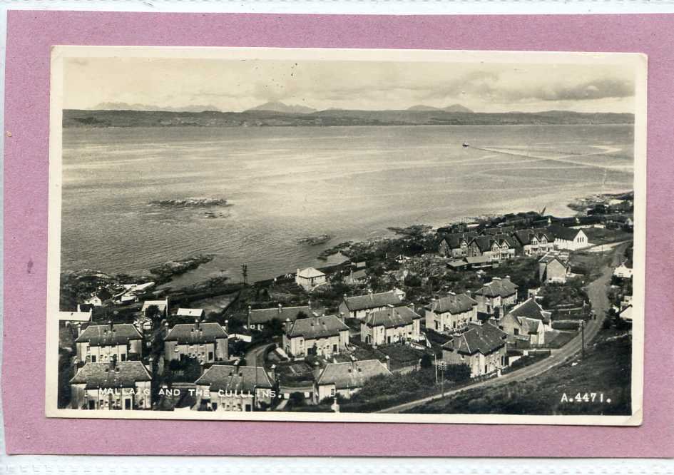 Mallaig And The Cuillins Scotland Vintage A4 Photo Print