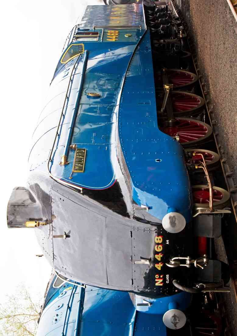 Mallard 4468 Barrowhill 13 April 2012 3 A4 Photo Print