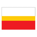 Malopolskie Prov Flag N3491 A4 Photo Print