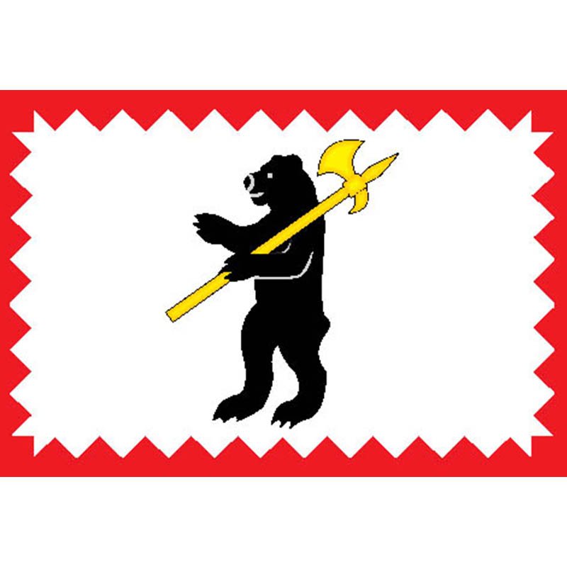 Maloyaroslavets City Flag N3892 A4 Photo Print