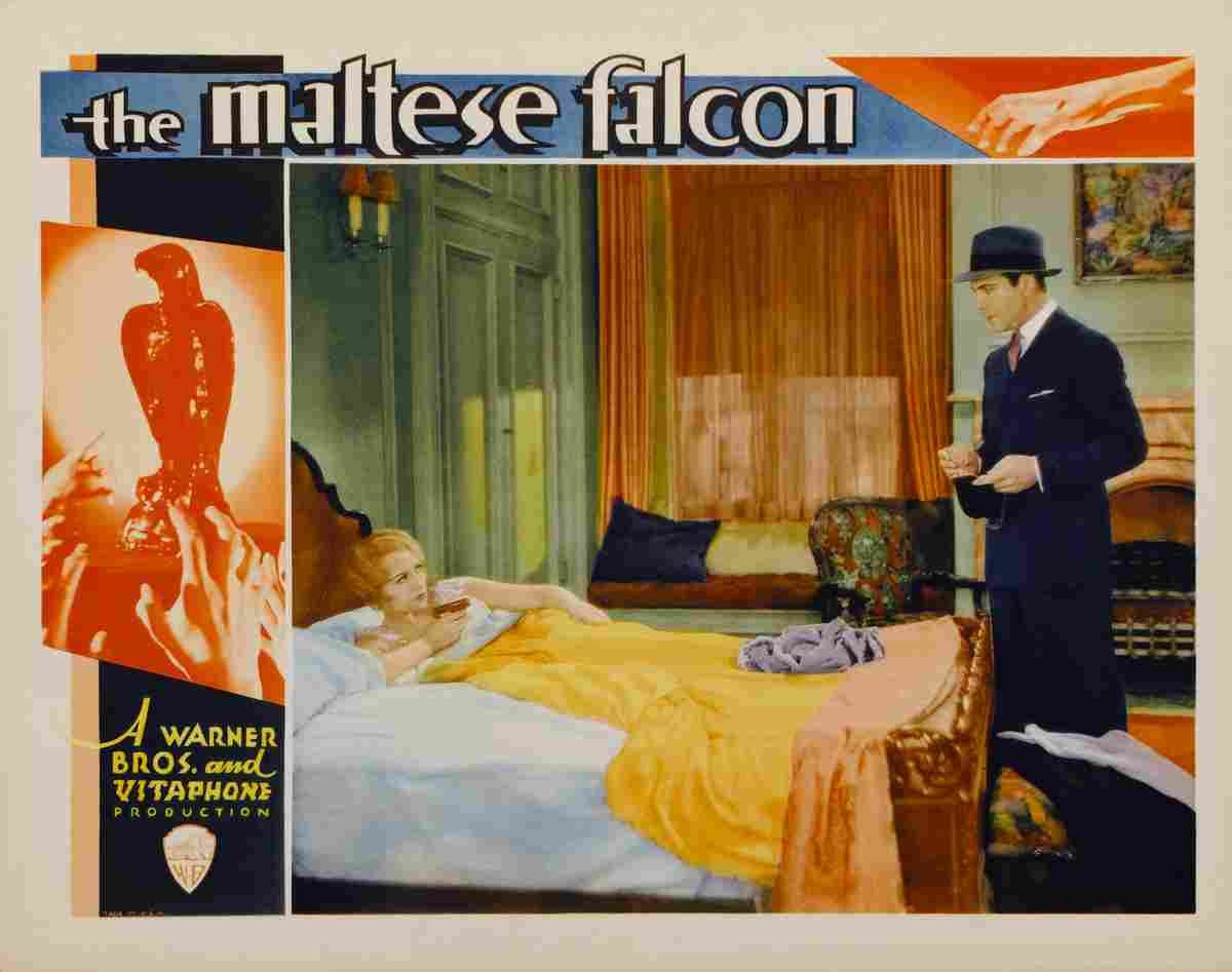 Maltese Falcon The 1931 03  film star poster A4 Photo Print