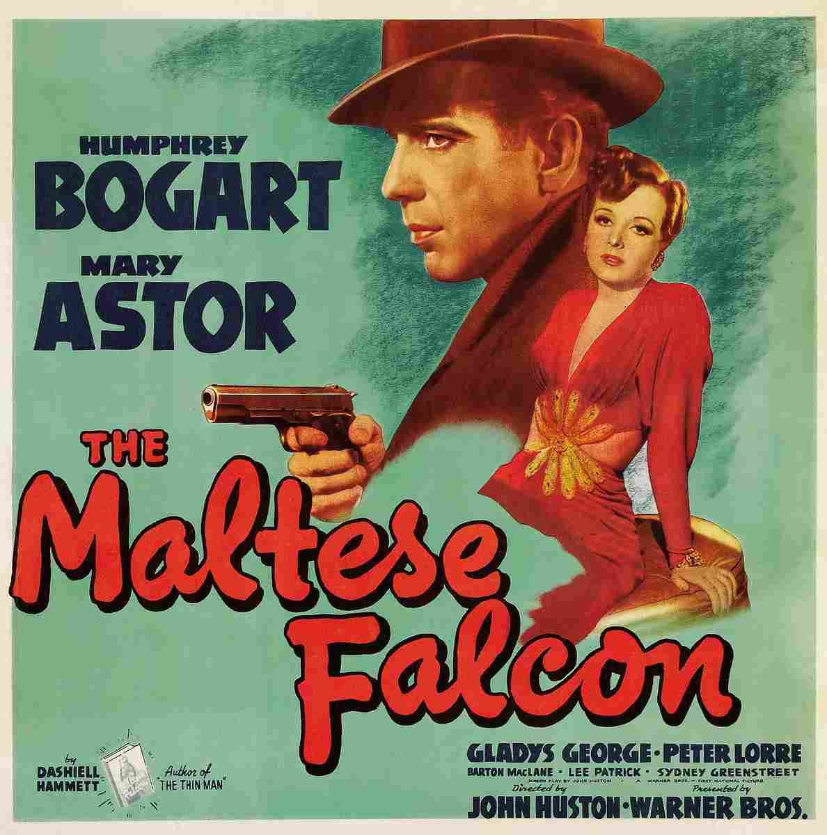Maltese Falcon The 1941 02  film star poster A4 Photo Print