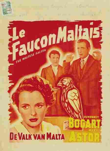 Maltese Falcon The 1941 13  film star poster A4 Photo Print