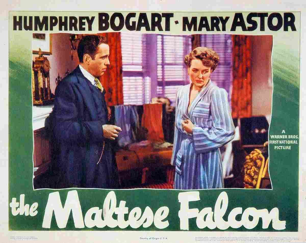 Maltese Falcon The 1941 17  film star poster A4 Photo Print