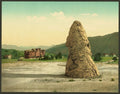 Mammoth Hot Springs Yellowstone Park Vintage A4 Photo Print