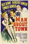 Man About Town 1939 01  film star poster A4 Photo Print