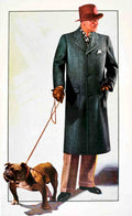 Man Bulldog Rc Vintage Retro Advert Poster A4 Photo Print