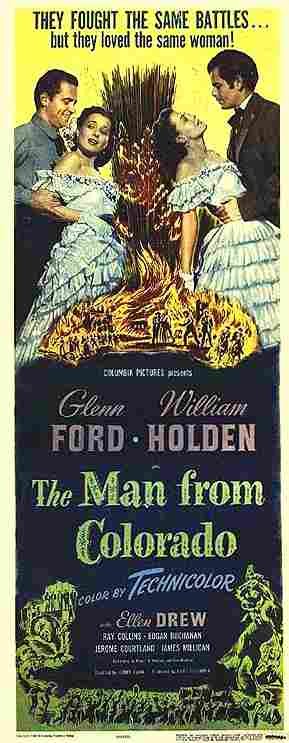 Man From Colorado The 02  film star poster A4 Photo Print
