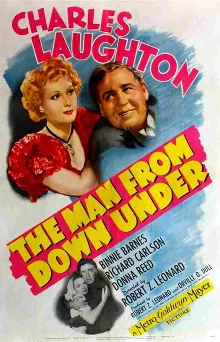 Man From Down Under The 01  film star poster A4 Photo Print
